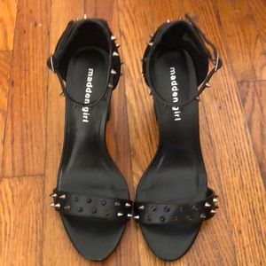 Black Spike Heels hardly worn